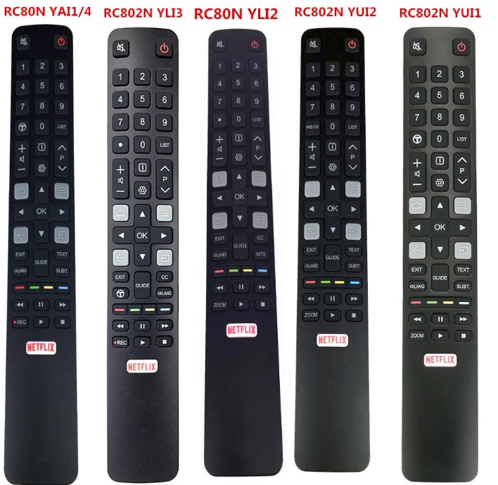 TV Thomson RC802NYUI1 TV Remote control for TCL, Thomson Open Box (Copy)