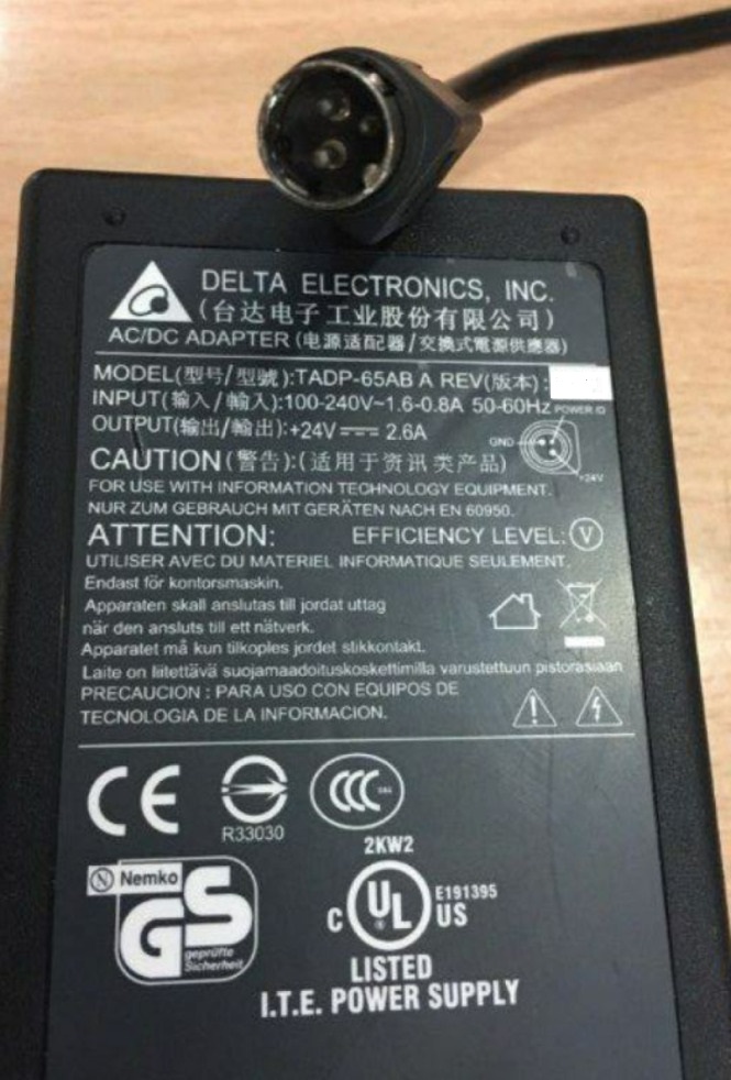 Power Supply Wincor Nixdorf TADP 65AB A Grade A N/A