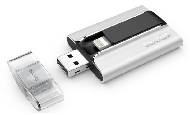 USB Adapter Sandisk iXpand Flash Drive 64GB New Lightning USB USB Adapter
