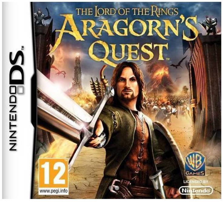 Games Nintendo Nintendo DS The Lord of the Rings Aragorn's Quest New