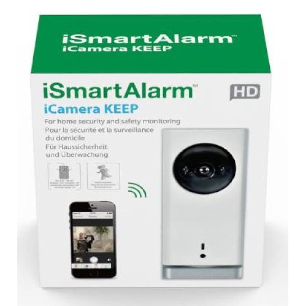 SmartHome iSmartAlarm ISC3 iCamera KEEP HD Grade A Wi-Fi 720p