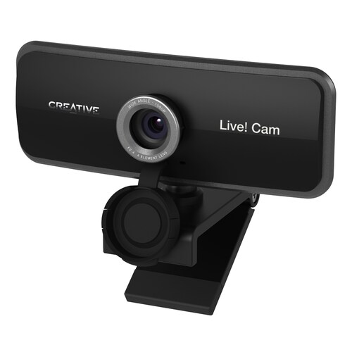 Camera Creative Creative Live! Cam Sync 1080p Web Camera Used A Black