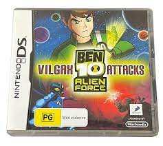 Games Nintendo BEN 10 VILGAX ATTACKS NINTENDO DS GAME Open Box