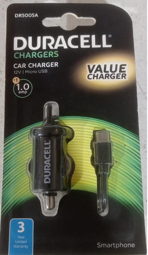 Charging Cable Duracell DR5005A New MicroUSB 2.0 Charger
