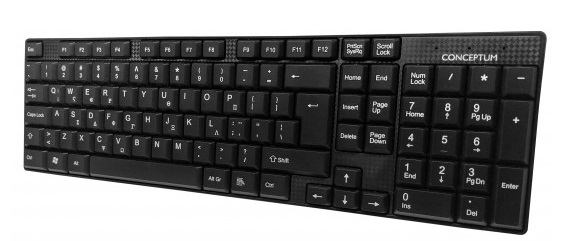Keyboard Conceptum CB402GR Used A USB Keyboard