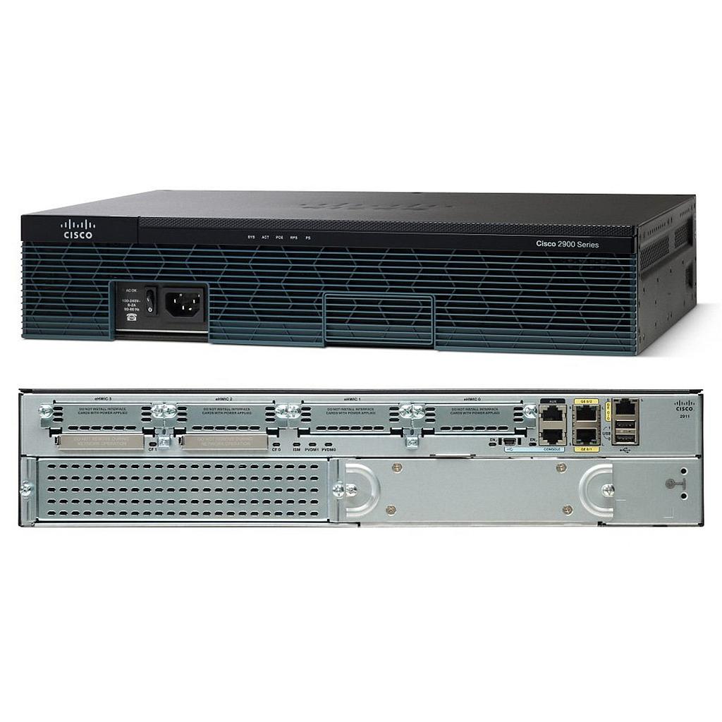 Router Cisco 2911 Grade A Ethernet Midnight Green 2