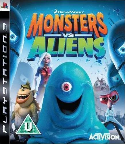 Games Sony Monsters VS Aliens PS3 New