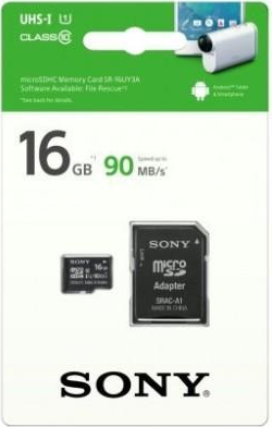 Adapter Micro Card Sony SR-16UY3A New Micro Memory Slot 16Gb Memory Card