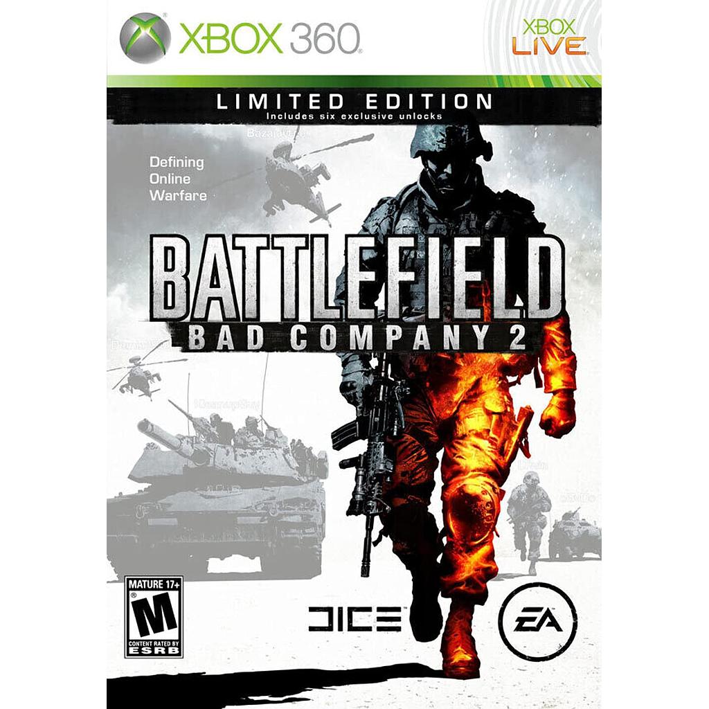 Games Microsoft Xbox 360 Battlefield Bad Company 2 New