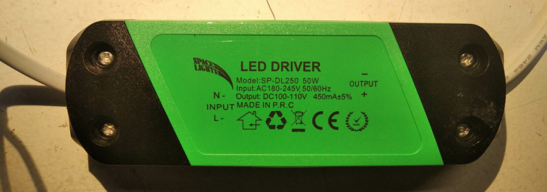 Space Lights SP - DL 250 Used A N/A Round LED Ceiling lamps 3750 Lumens Indoor