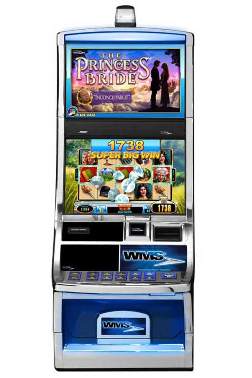 Slot Machine Wms Bluebird 2 Used A 22''