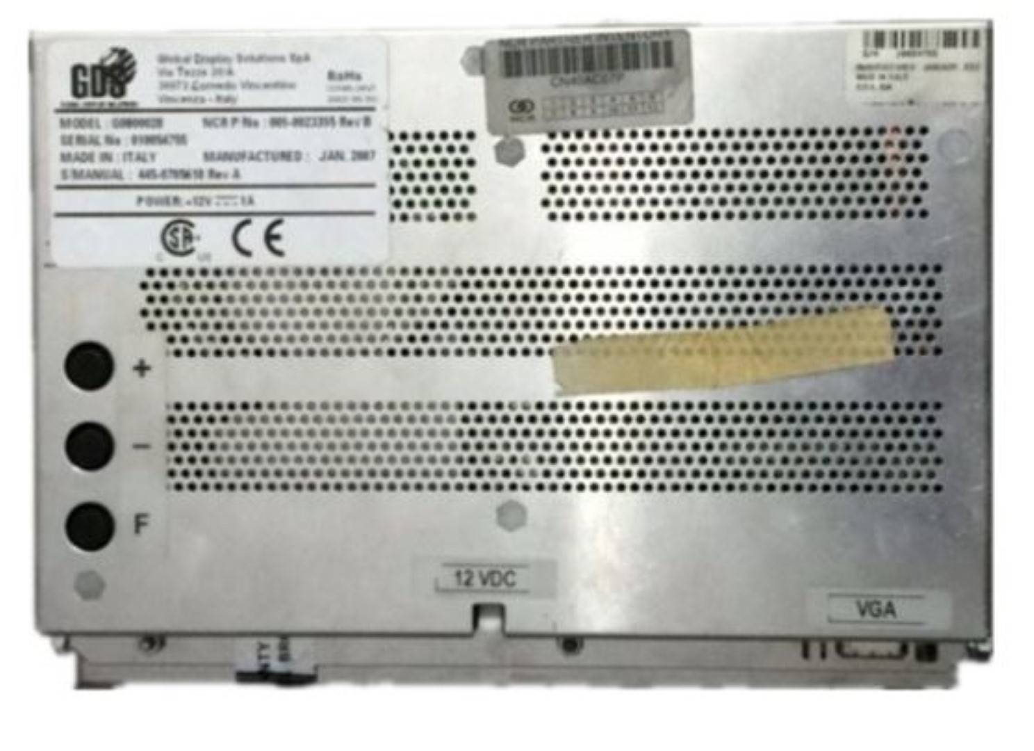 Spare Part Ncr 445 0663497 CAD1138 Enhanced Operator Panel Used A (Copy)