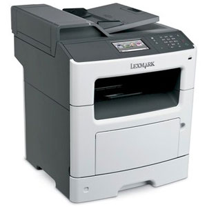 B/W Printer Lexmark MX511de Used A Ethernet Usb &lt;100K pages A4 A5 B/W Laser 4.3&quot;