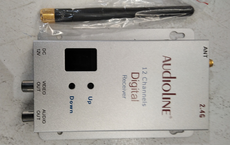 CCTV Camera Audioline AL 1114  RF LINK Open Box SMA RCA NO POE N/A