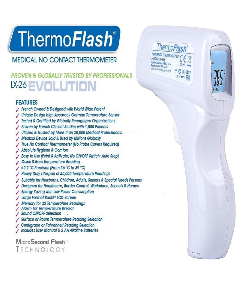 ThermoFlash-LX 26E-Open Box-Infrared Thermometer-N/A