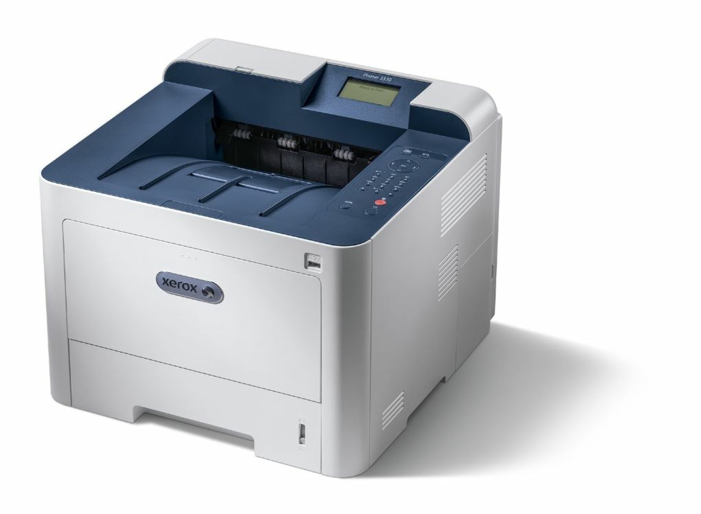 Xerox Phaser 3330 Between 25%-50% Used A WiFi Ethernet Usb &lt;75K pages A4 A5 B/W Laser-Printer Locked