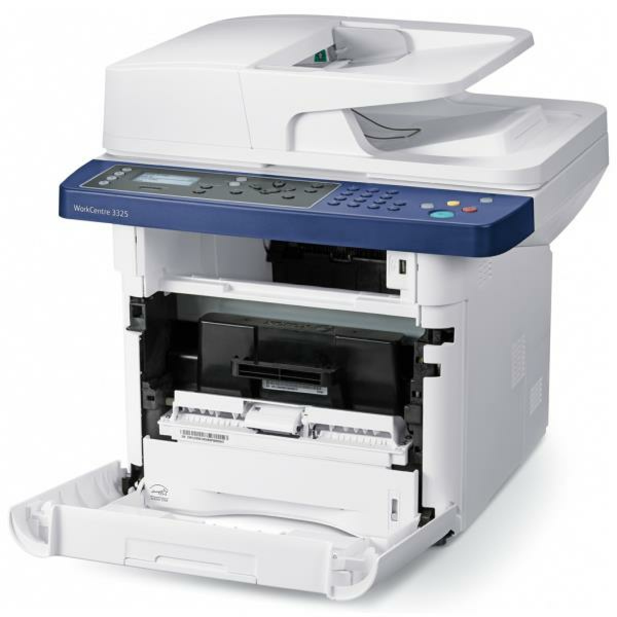 All in one Printer Xerox 3325 Used A Ethernet Rj-11 Usb &gt;300K Pages A4 A5 B/W Laser-Printer LOC 2&quot;