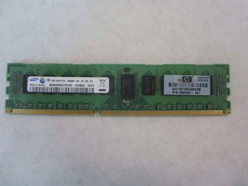 MEMORY HP 595094-001 2GB PC3-10600R
