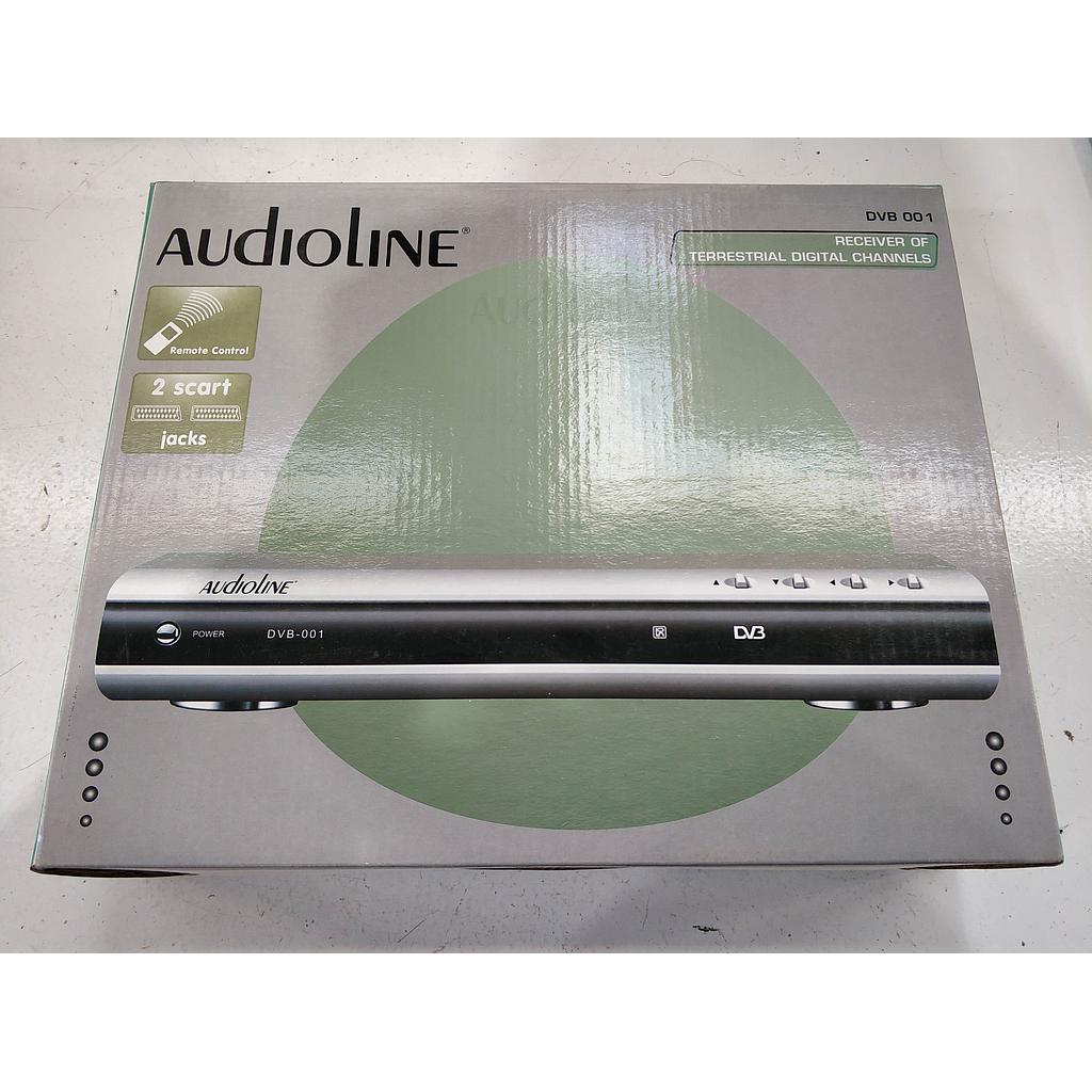 AUDIOLINE DVB 001 DIGITAL RECEIVER DVB T Open Box