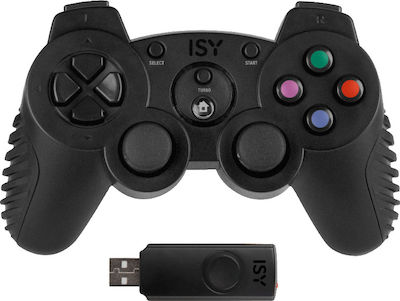 Isy PS3/PC ISY IC-4000 Wireless Gamepad Used A Bluetooth Gamepad