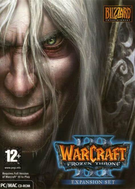 PC Games Blizzard Warcraft Frozen Throne Expansion Set Open Box N/A