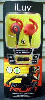 Speaker Iluv Fitactive run handsfree New Jack 3.5mm Mini Red N/A