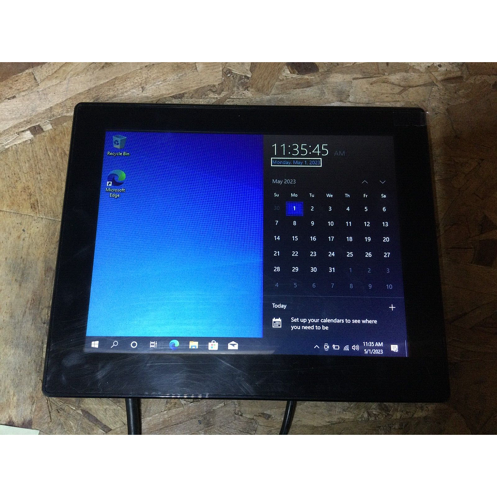 Monitor Gen P080VG 8'' VGA Monitor Used A VGA Display