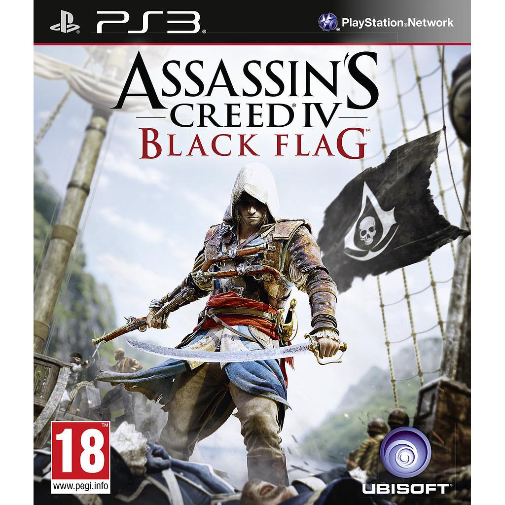 Games Sony ASSASSINS CREED IV BLACK FLAG FOR PS3 New