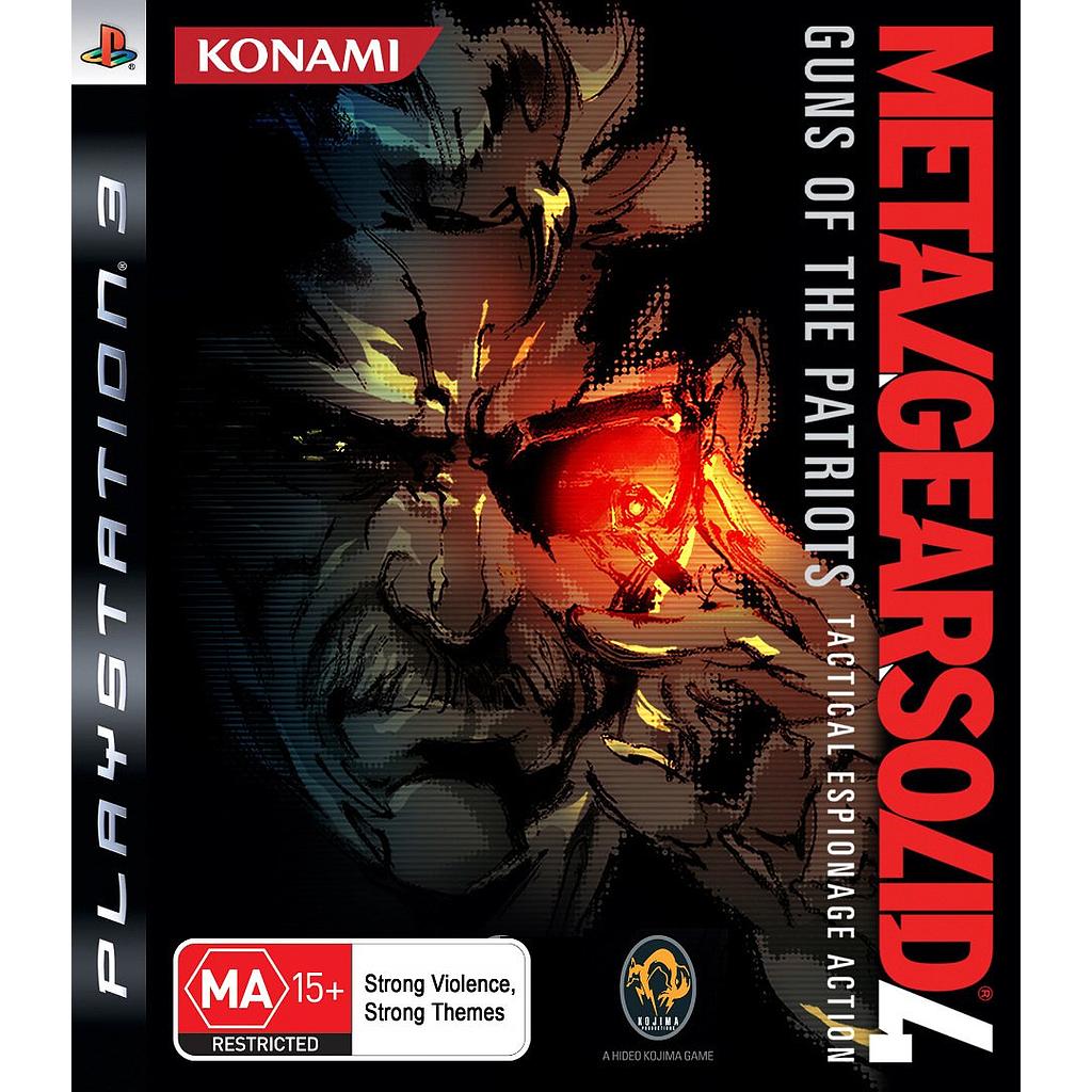 Games Sony METAL GEAR SOLID 4 FOR PS3 (Used)