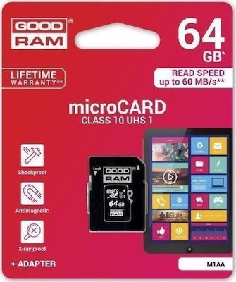 Adapter Micro Card GoodRam M1AA New Micro Memory Slot 64Gb Memory Card