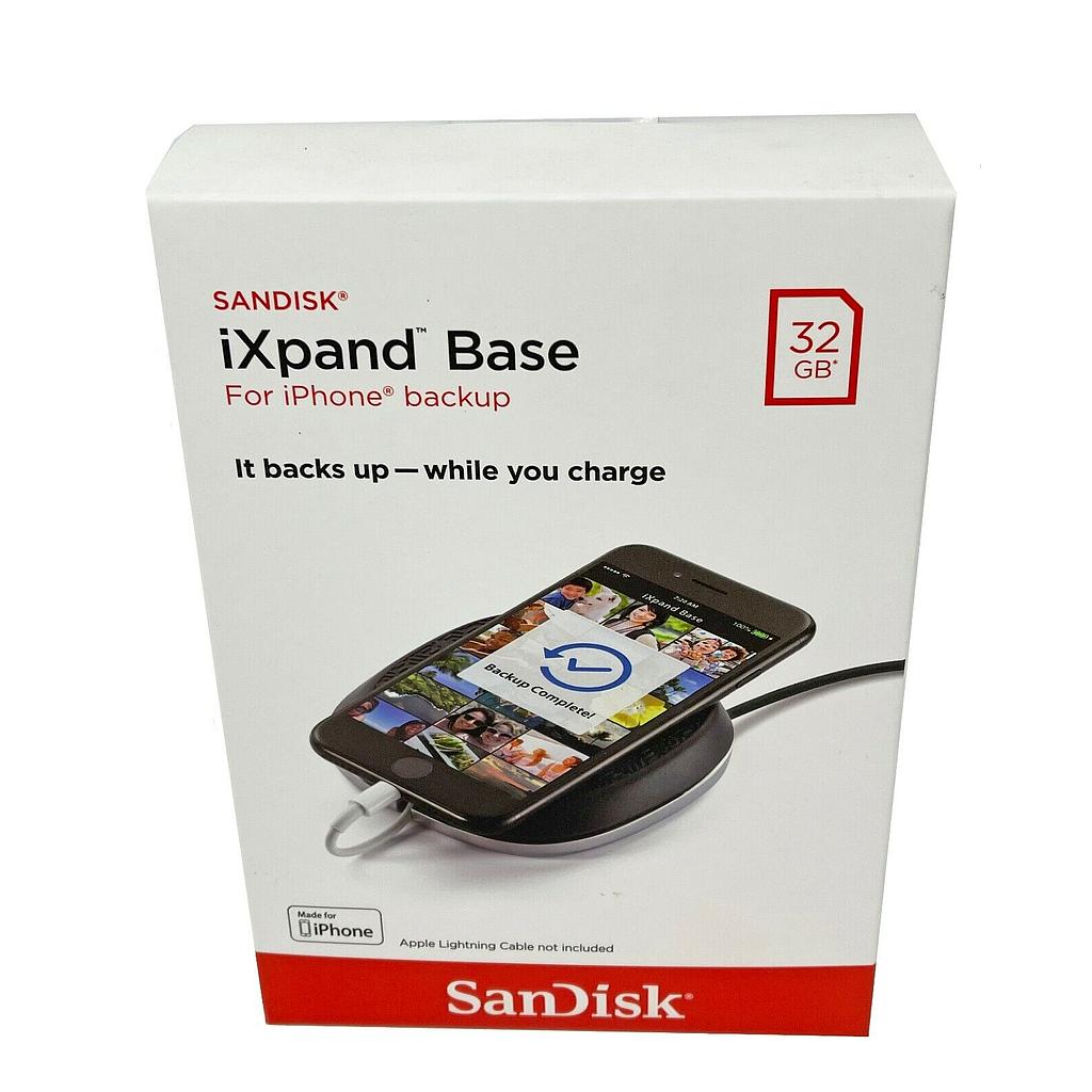 Charger BackUp Sandisk SDIB20N New Lightning 15 Watts 32Gb Storage