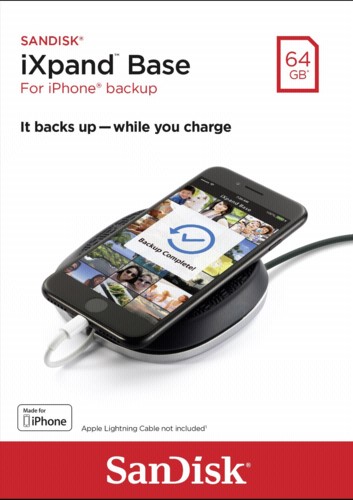 Charger BackUp Sandisk SDIB20N New 15 Watts 64Gb 1 Lightning