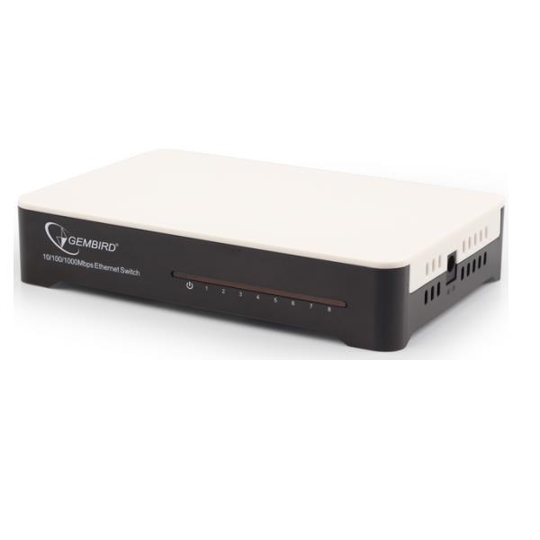 Switch Gembird SWG8 New Wired Network N/A 8-port Switch