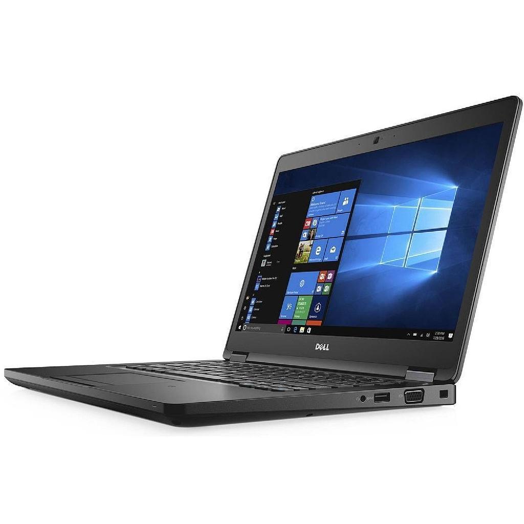 Laptop Dell Dell latitude 5480 Bad Battery Used A 16Gb Memory Ddr4-2133 Win10 Pro 256Gb M.2 14'' Integrated