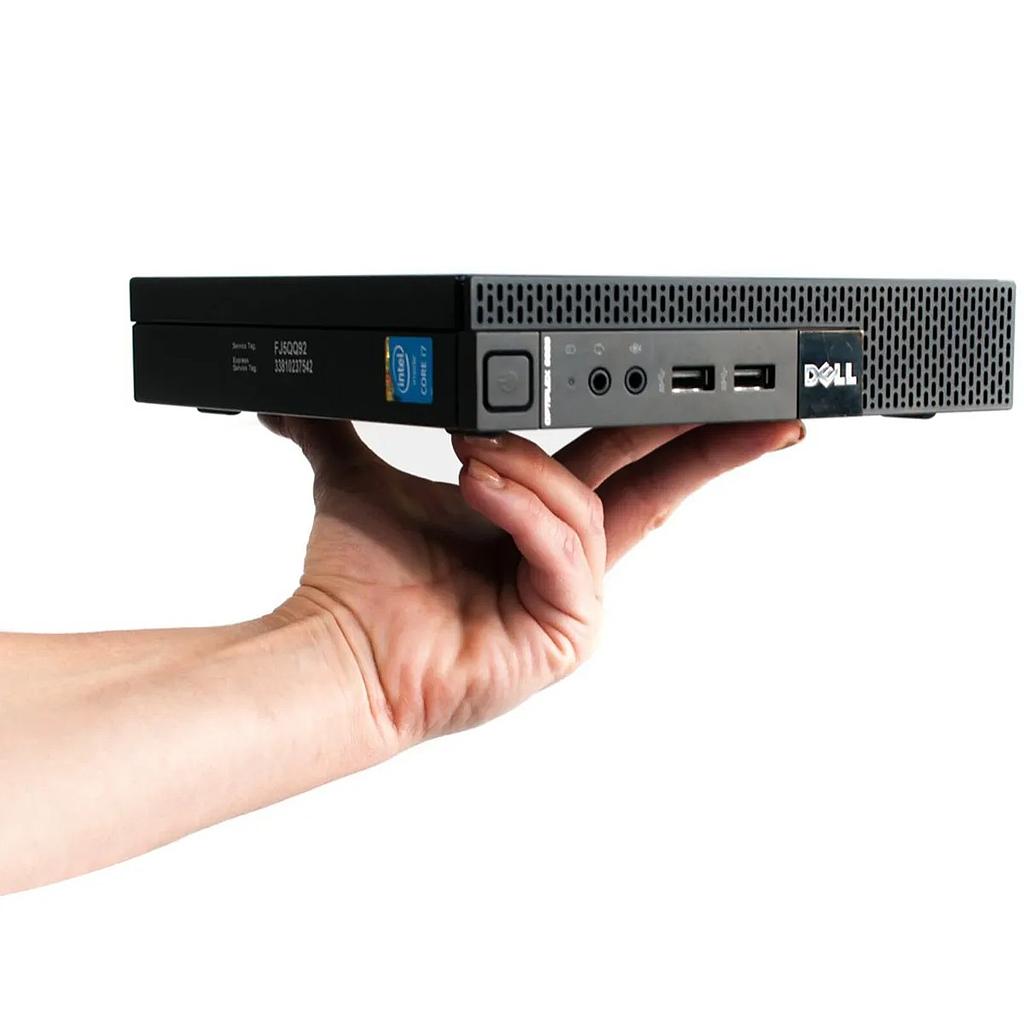 Desktop Dell OPTIPLEX 9020M N PS SFF Used A i5-4590T 2 Ghz 8Gb Memory Ddr3-1600 Win7 Pro 256Gb SSD Integrated