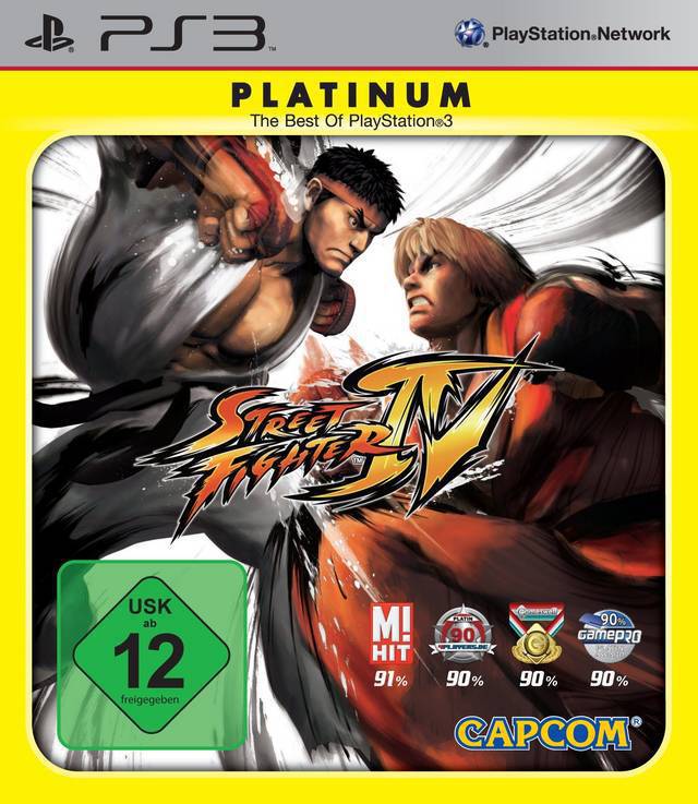 Games Sony Street Fighter IV (Platinum) PS3 New