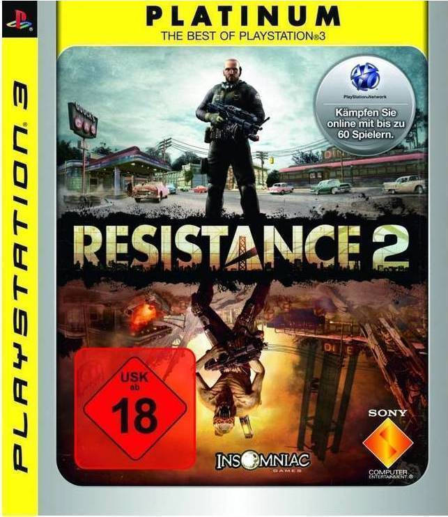 Games Sony Resistance 2 (Platinum) PS3 New