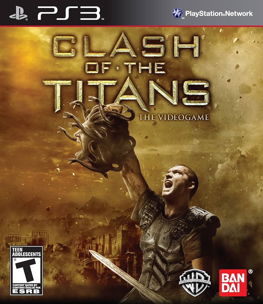 Games Sony Clash of the Titans PS3 New