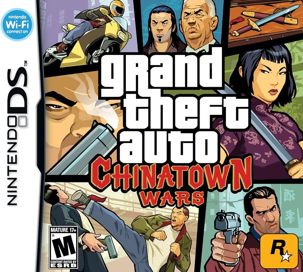 Games Nintendo Grand Theft Auto Chinatown Wars New