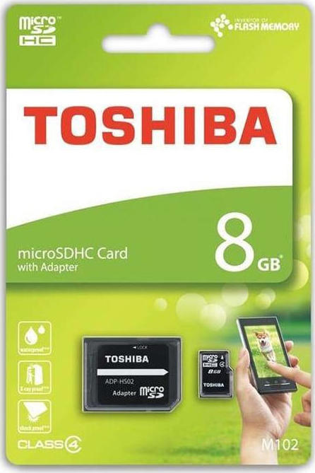 Adapter Micro Card Toshiba M102 New Micro Memory Slot 8Gb Memory Card
