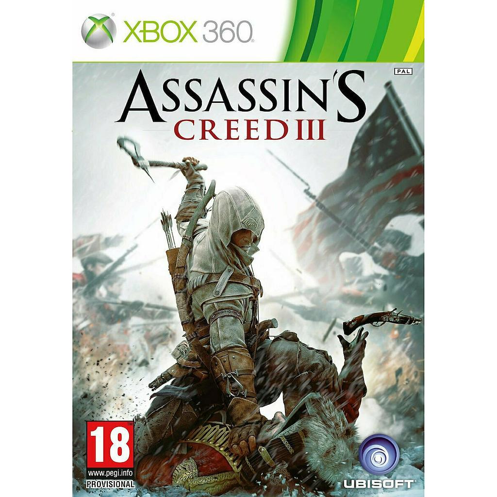Games Microsoft Xbox 360 Assassin's Creed III New