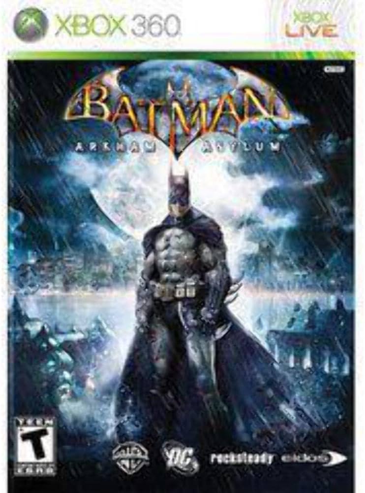 Games Microsoft Xbox 360 Batman Arkham Asylum New