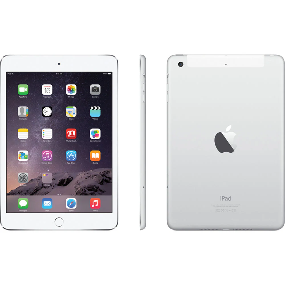 Tablet Apple iPAD MINI 3 Grade A Silver 1Gb 7.9"