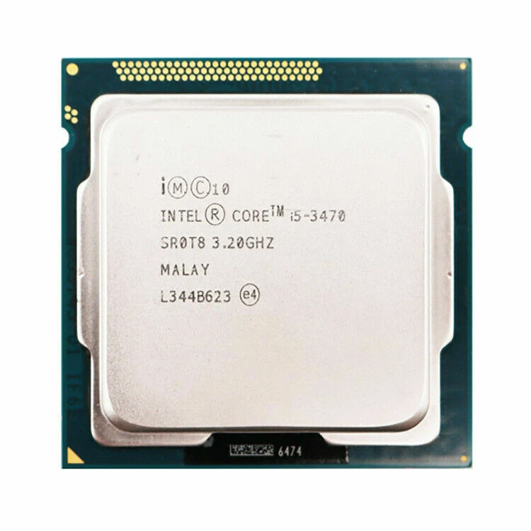 1 Intel i5- 3470 3.20GHZ (4CORE 4THREAD) LGA1155 (Used)
